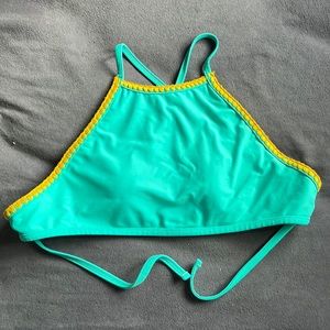 Aerie High Neck Bikini Top